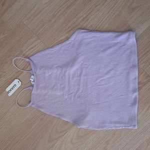 Garage crop top